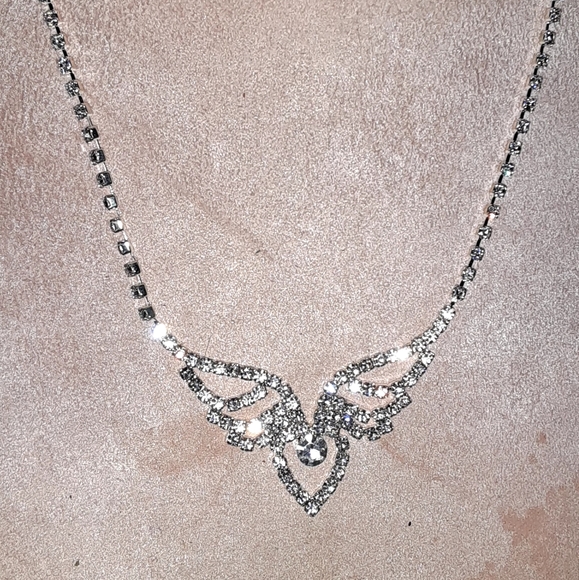 Crystal Necklace and Earring Set - Picture 2 of 2